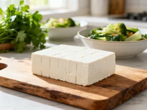 Świeży filet z wędzonego łososia podany na drewnianej desce z koperkiem i cytryną w jasnej, domowej kuchni.
